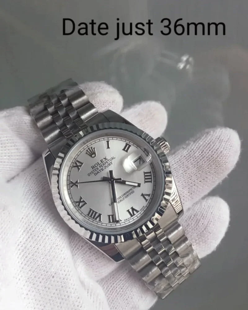 Datejust grigio numeri romani