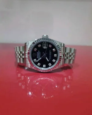 Datejust nero brillanti 31mm