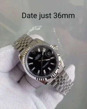Datejust quadrante nero indici
