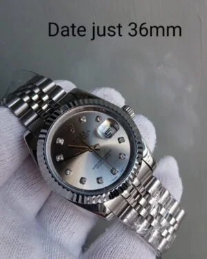 Datejust quadrante grigio brillanti