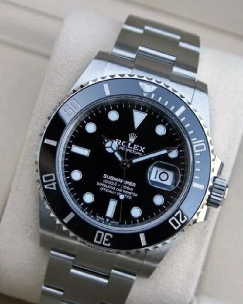 Submariner nero ghiera in ceramica 41mm
