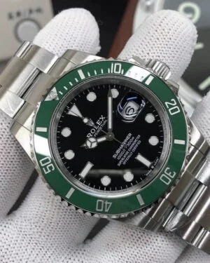 Submariner ghiera verde 41mm
