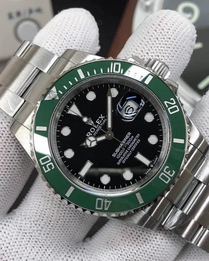 Submariner ghiera verde 41mm
