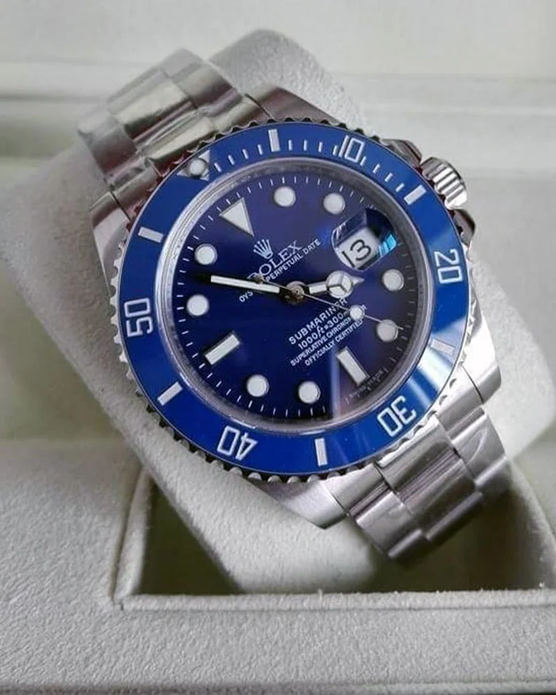 Submariner blu ghiera in ceramica 41mm