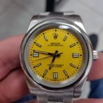 Oyster perpetual quadrante giallo 41 mm