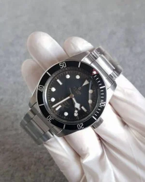 Tudor Black bay acciaio quadrante nero 41mm