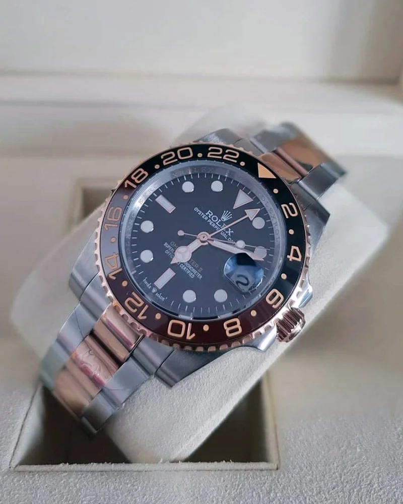 Gmt master 2 acciaio e oro rosa