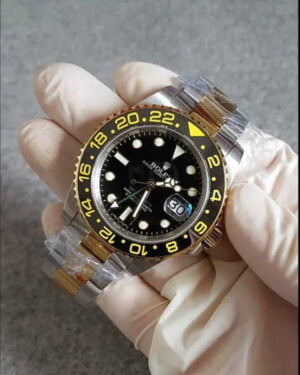 GMT acciaio e oro giallo